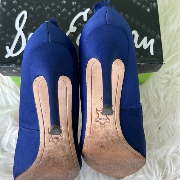 Sam Edelman Halan Satin Fringe Shoe - Picture 5 of 12